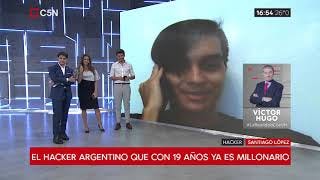 El hacker argentino que con 19 años ya es millonario.