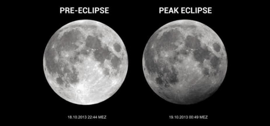 Normal Moon vs. Penumbral Eclipse photo 1