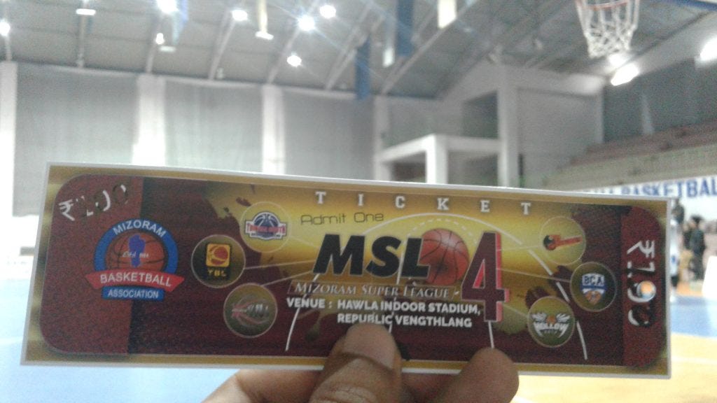 Mizoram Super League MSL Ticket