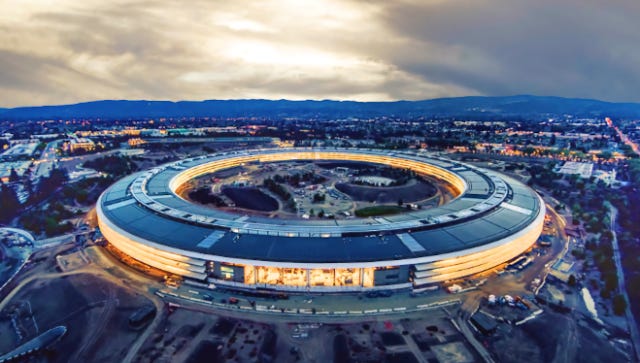 Apple Park in Cupertino, California