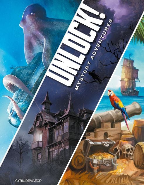 Unlock! Mystery Adventures - Dice Board Game Lounge