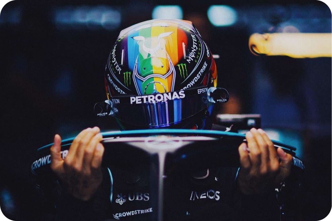 Lewis Hamilton, Formula One, F1, Motorsport, Pride, Racing