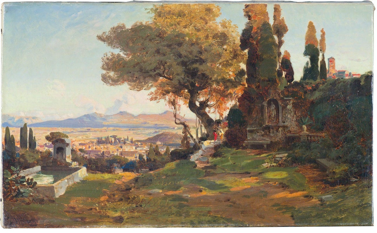 Christian Wilberg - Open Landscape in the Roman Campagnas