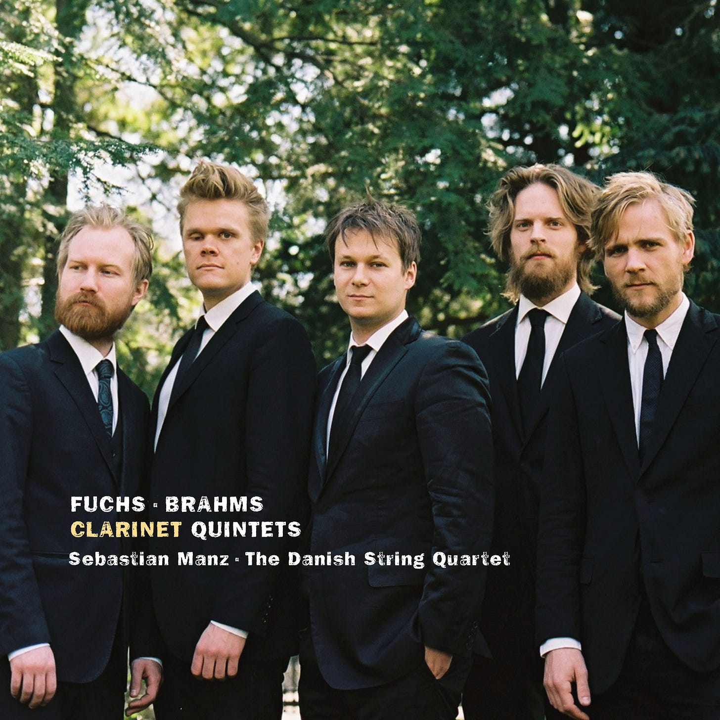 Fuchs, Brahms - Clarinet Quintets by Sebastian Manz / The Danish String  Quartet