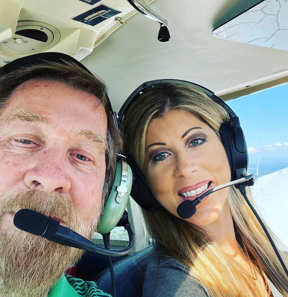 A father and daughter have been identified as the two victims killed in a single-engine airplane crash in Tennessee on Thursday.