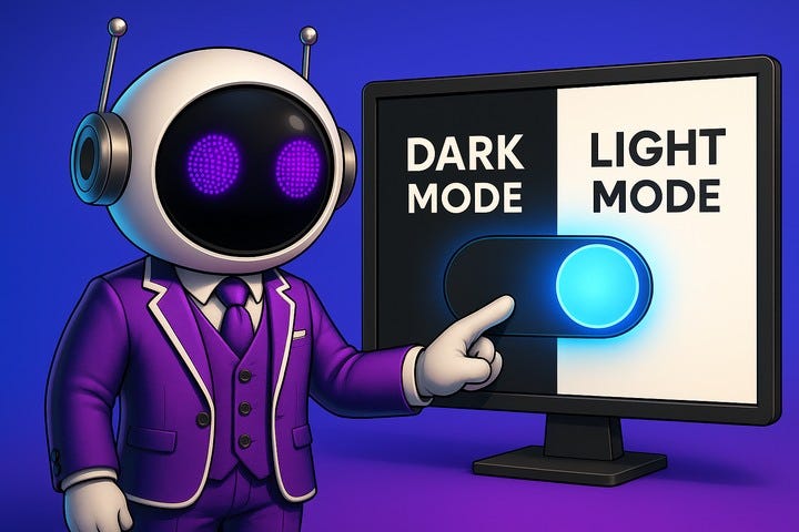 May be a doodle of text that says 'LIGHT MODE DARK MODE SI'