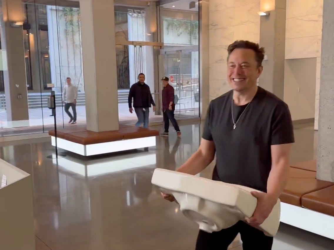 Inside Elon Musk's First Day at Twitter Headquarters