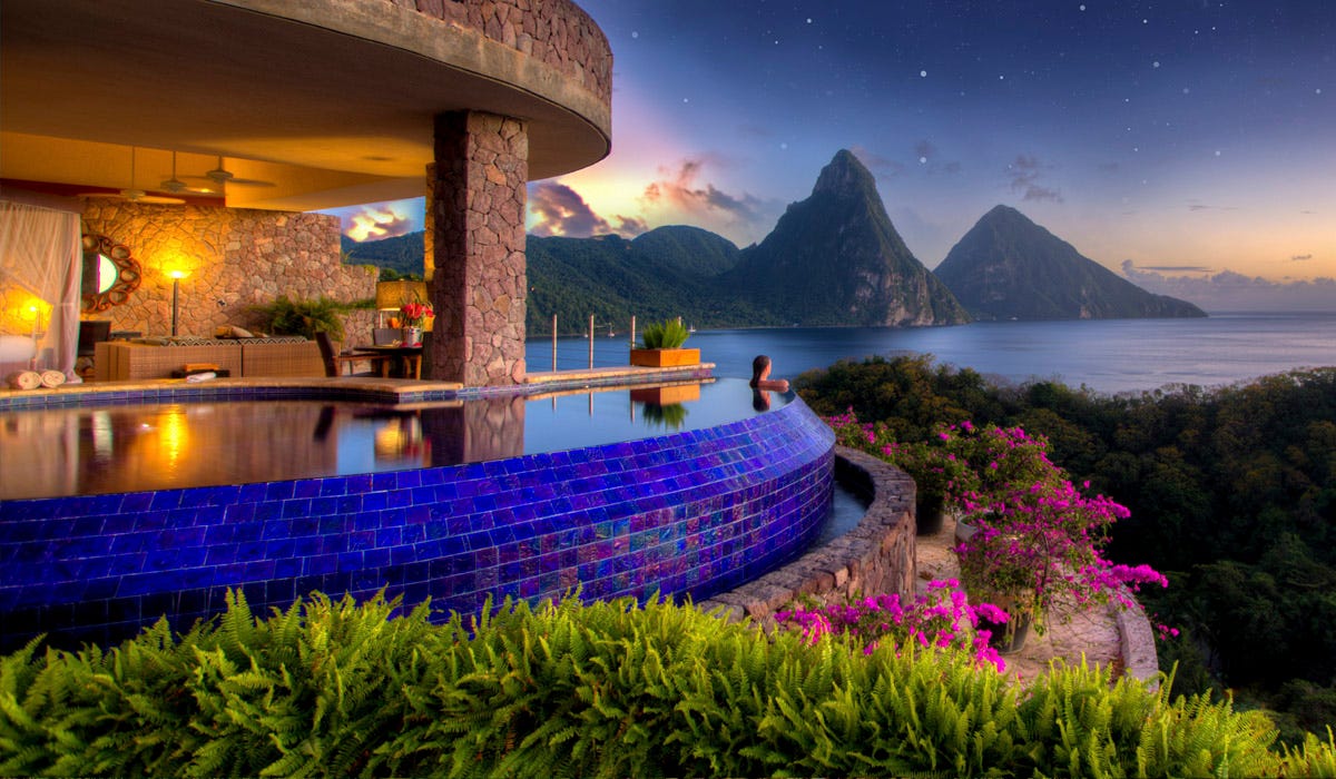 Home | Jade Mountain St Lucia - St Lucia's Most Romantic Luxury Resort