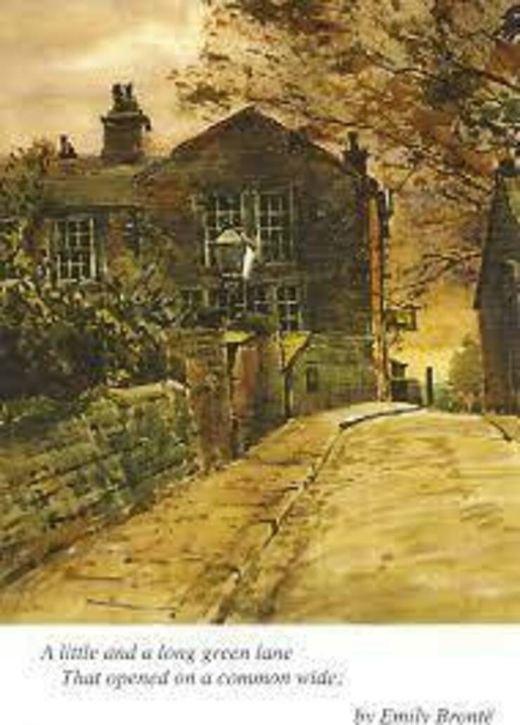 The Bronte Parsonage at Howarth