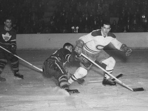 Maurice Richard of the Montreal Canadiens