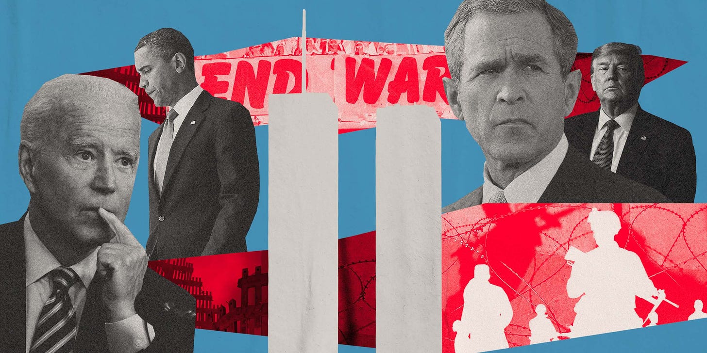 A heavy price': Two decades of war, wariness and the post-9/11 security  state
