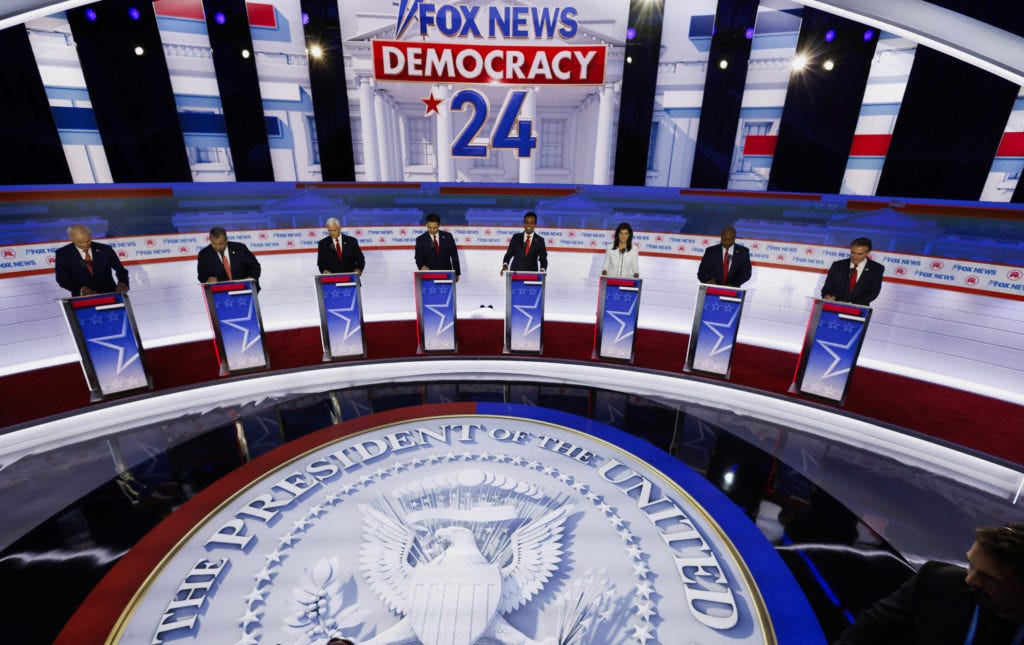 Live updates: 1st GOP debate in the 2024 presidential race | PBS NewsHour