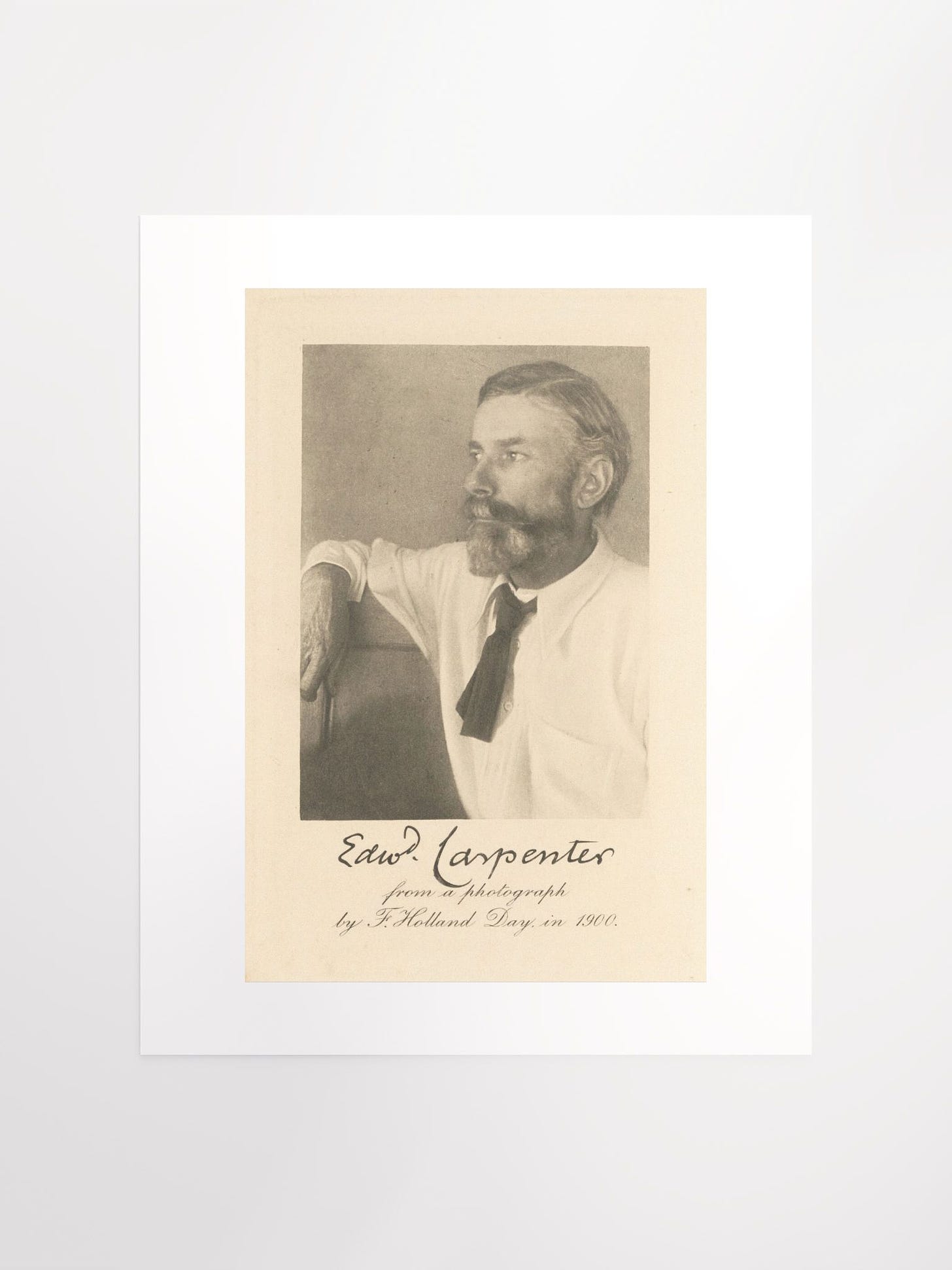 Edward Carpenter by F. Holland Day (1900) - Print product image (1)