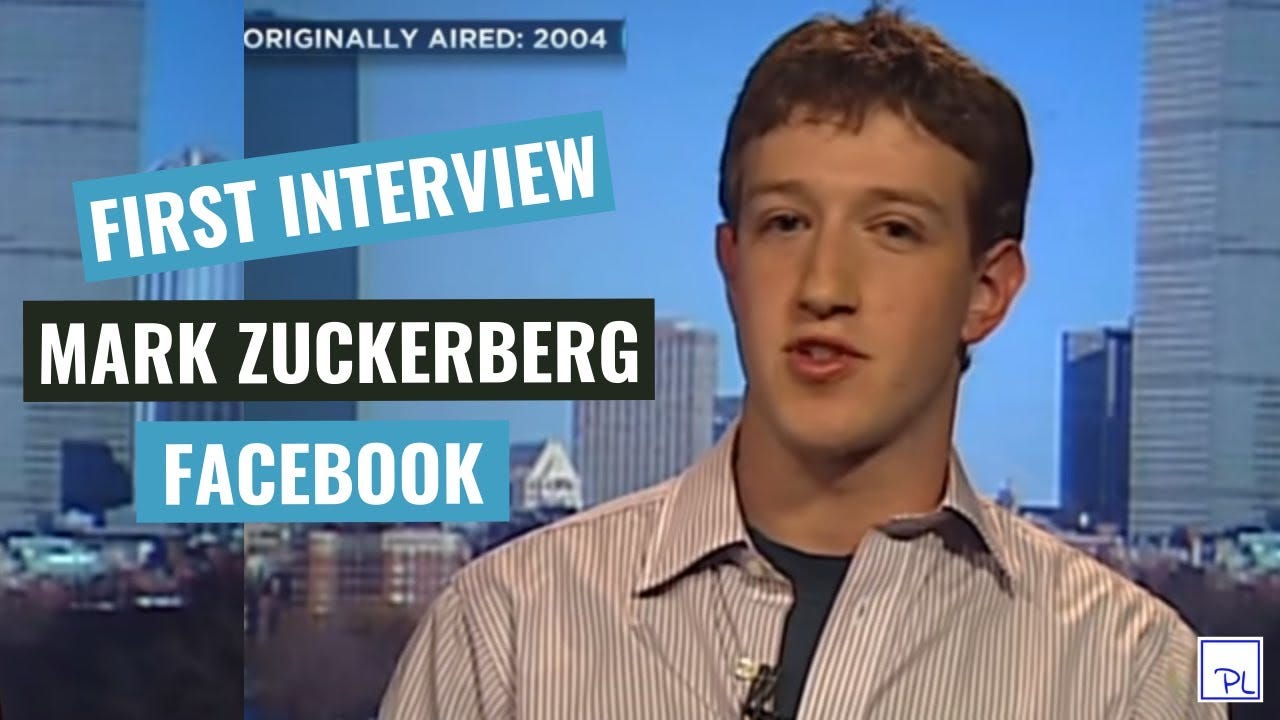 The Facebook - Mark Zuckerberg first interview (2004) - YouTube