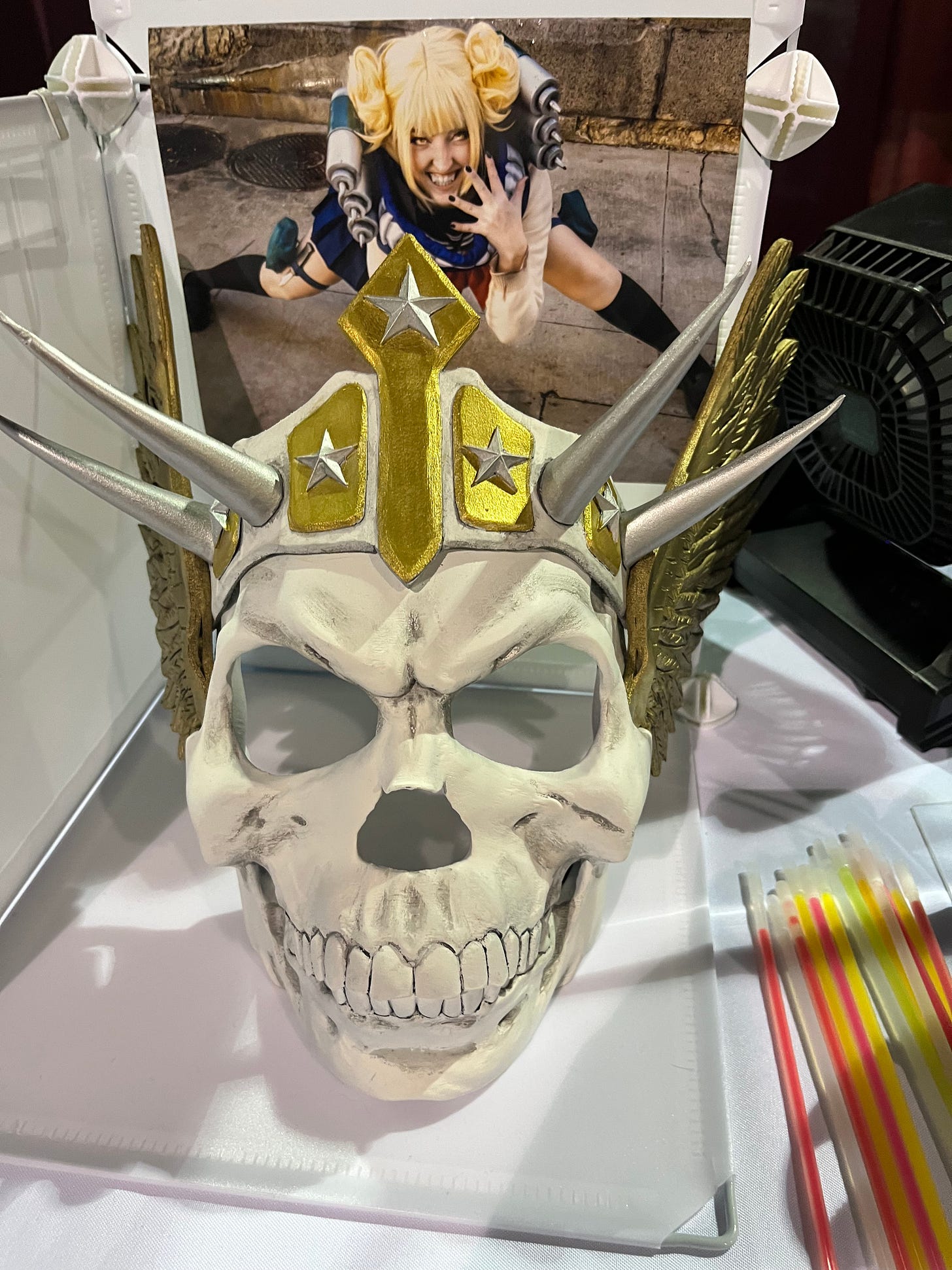 Wrestlemania 40 Cody helmet created by ANDCosplay