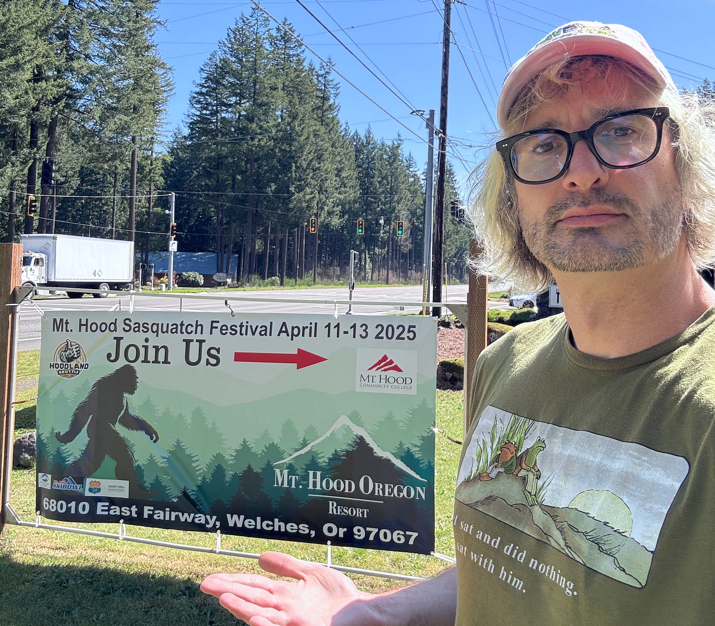 I am near a bigfoot conference!