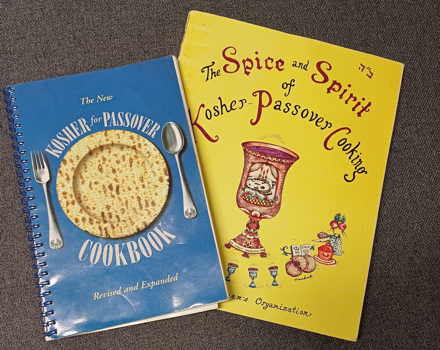 Two kosher-for Passover cookbooks