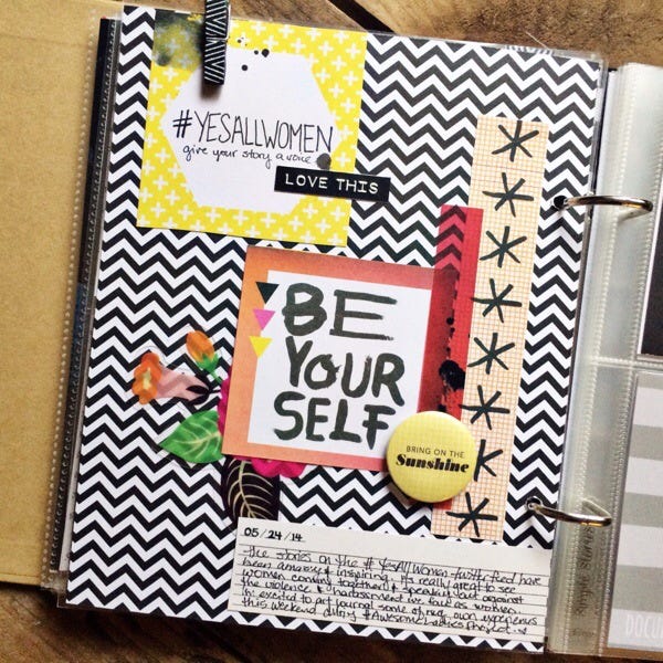 rukristin feminist scrapbook