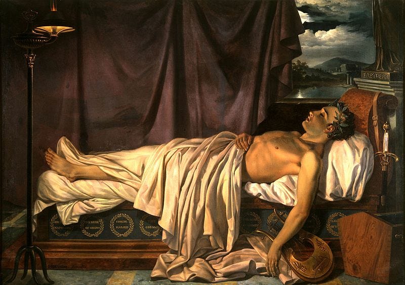 File:Lord Byron on his Death-bed c. 1826.jpg