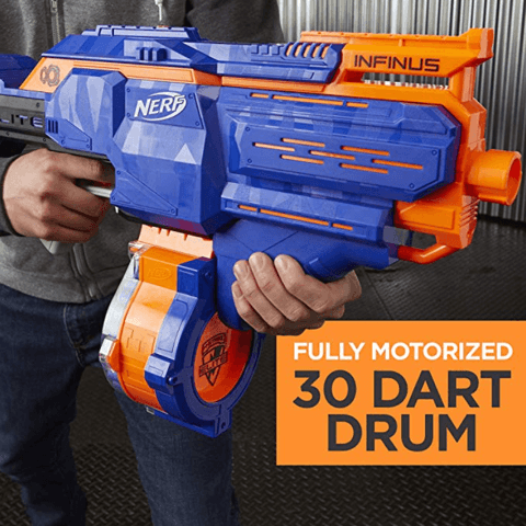 Nerf N-Strike Elite Toy Motorized Blaster 30 dart drum hot boy toys