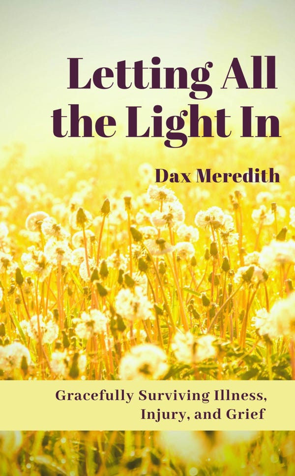 “Letting All The Light In: Gracefully Surviving Illness, Injury, And Grief”