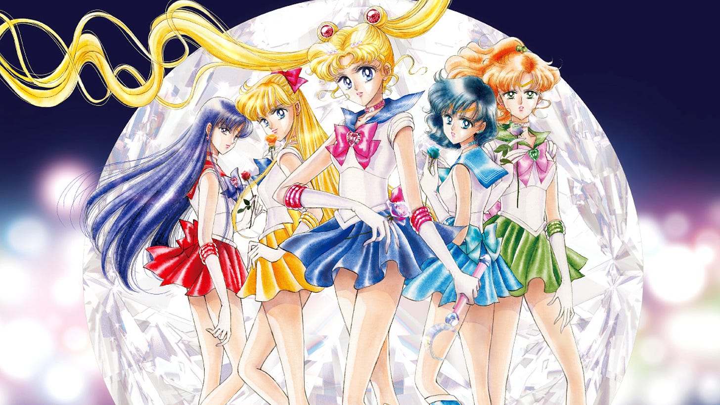 Sailor Moon Museum Japanese manga artwork by Naoko Takeuchi