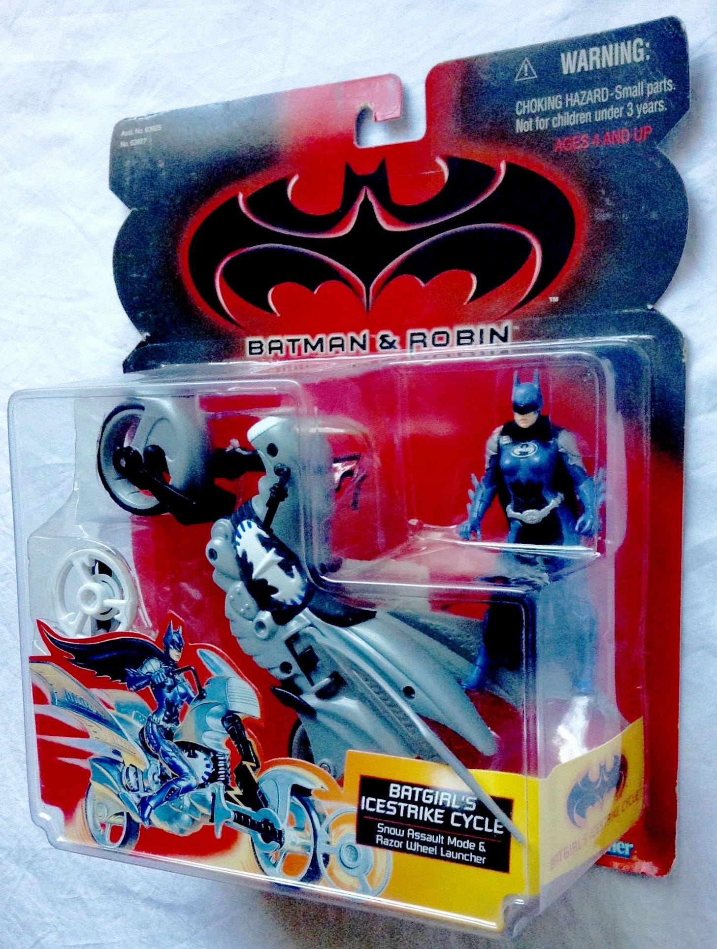 BatGirl's IceStrike Cycle (Batman & Robin) Action Figure “Rare-Vintage”  (1997) | Now And Then Collectibles