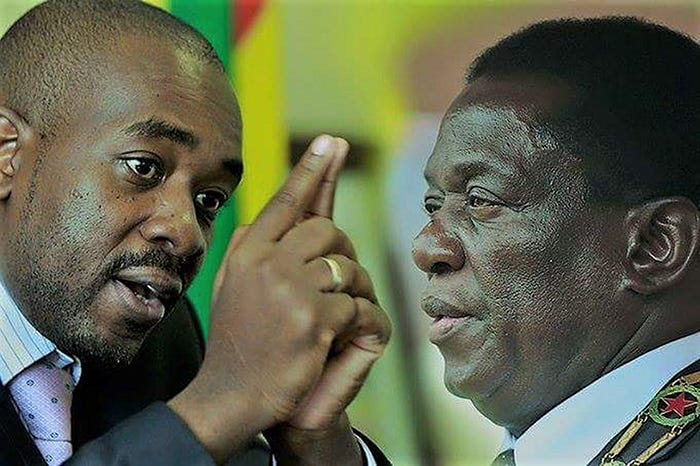 Survey shows Chamisa leading Mnangagwa if presidential elections were held  now – Nehanda Radio