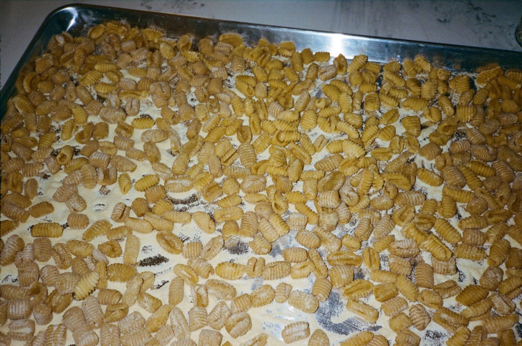 Housemade cavatelli