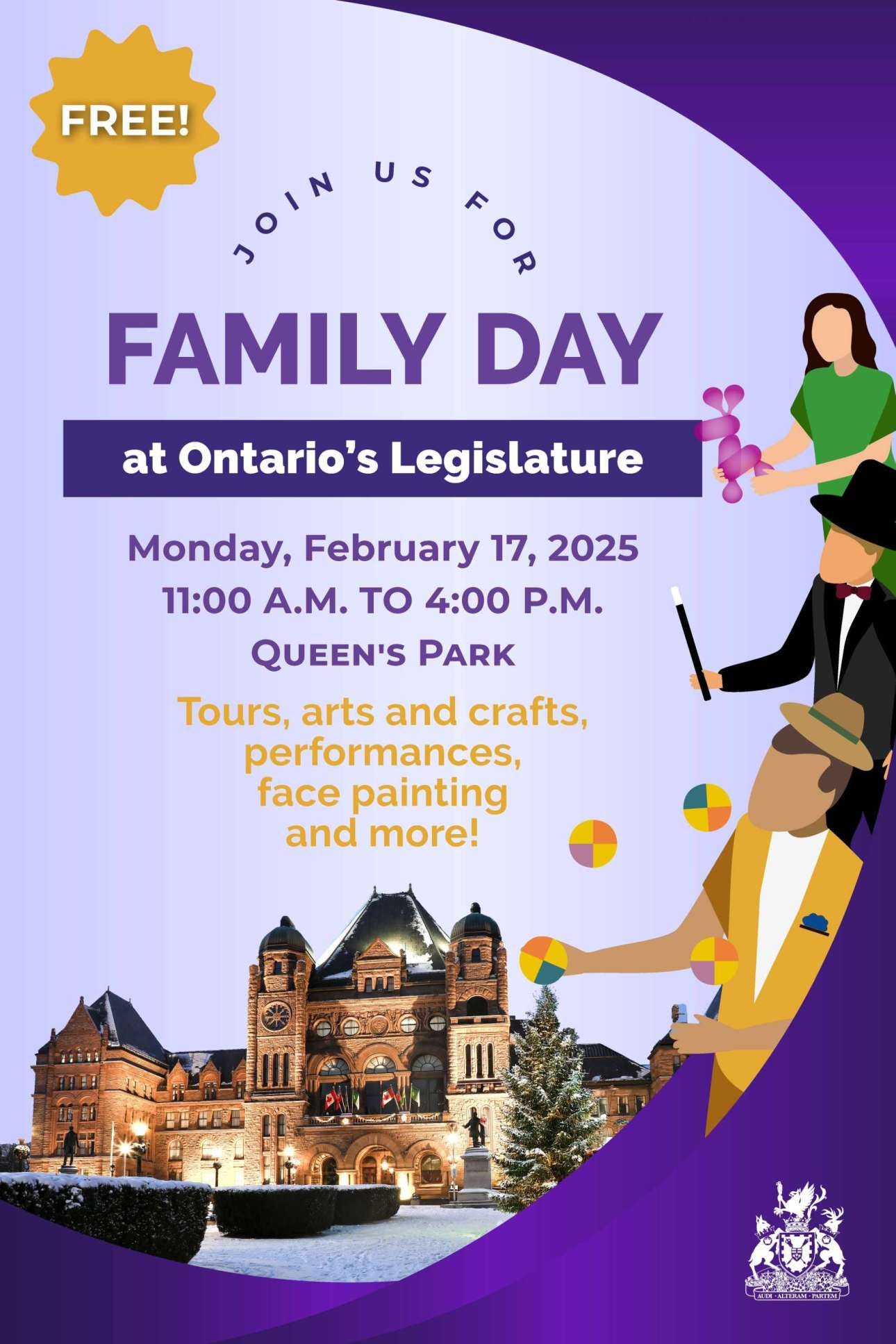 Family Day Ontario Legislature
