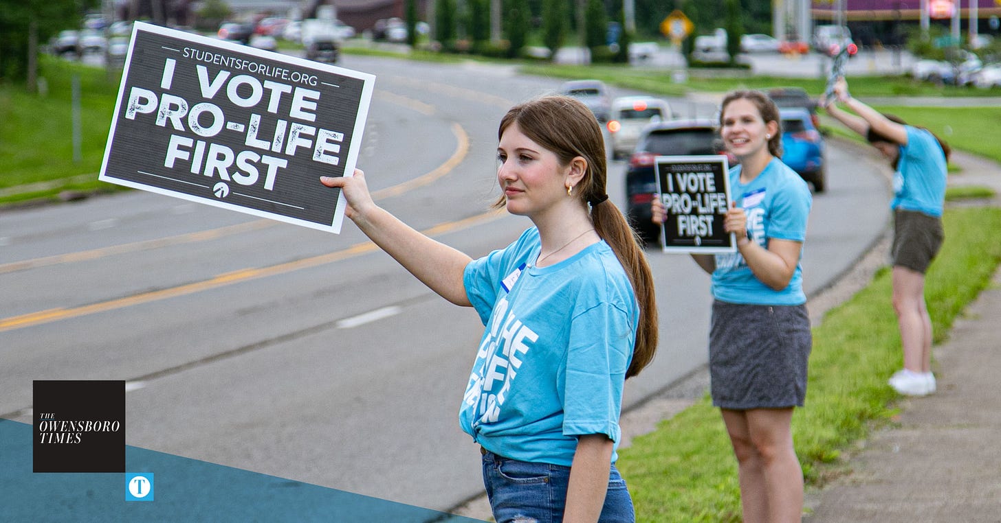 Local high schoolers form new pro-life organization, hold first event  Tuesday - The Owensboro Times