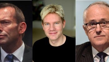 Abbott, Lomborg and Turnbull, source Wikimedia