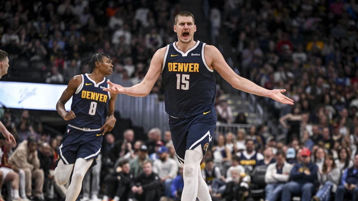 NBA: 'Supernova' Nikola Jokic sends Denver Nuggets into playoffs with  triple-double, LeBron James equals record - Eurosport