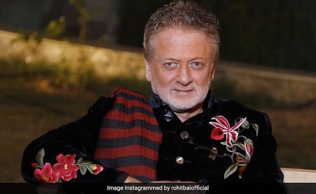 Rohit Bal, One Of India's Top Fashion Designers, Dies Of Cardiac Arrest At 63