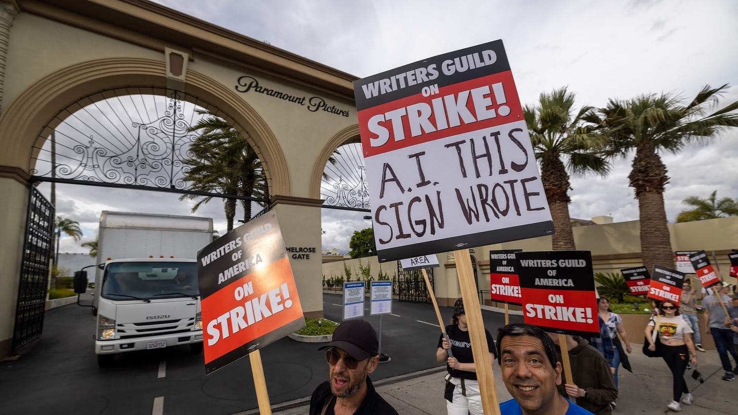 Writers' strike intensifies over studios' refusal to regulate use of AI |  World News - Hindustan Times