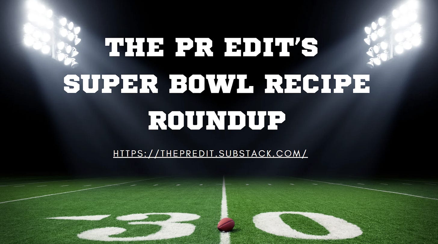 super bowl recipe favorites