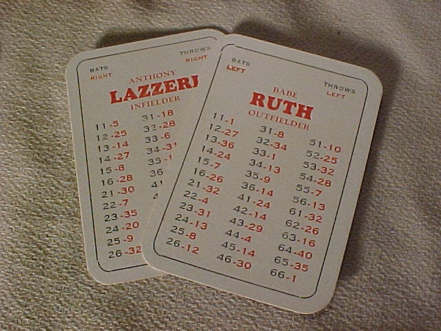 National Pastime Cards