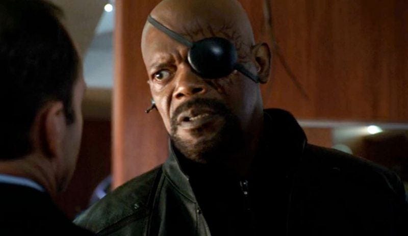 agents of shield nick fury images with coulson