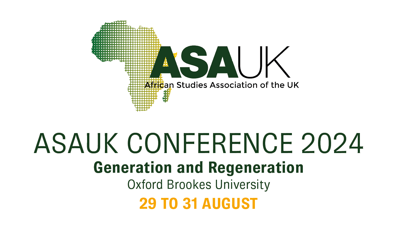 The African Studies Association of the UK Conference 2024 will focus on "generation and regeneration," and will be held at Oxford Brookes University from 29-31 August 2024