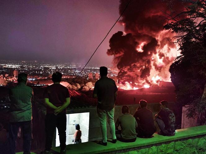 Iran, struck throughout by Israel, faces chaos