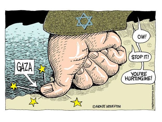 Political cartoon Gaza Israel War | The Week
