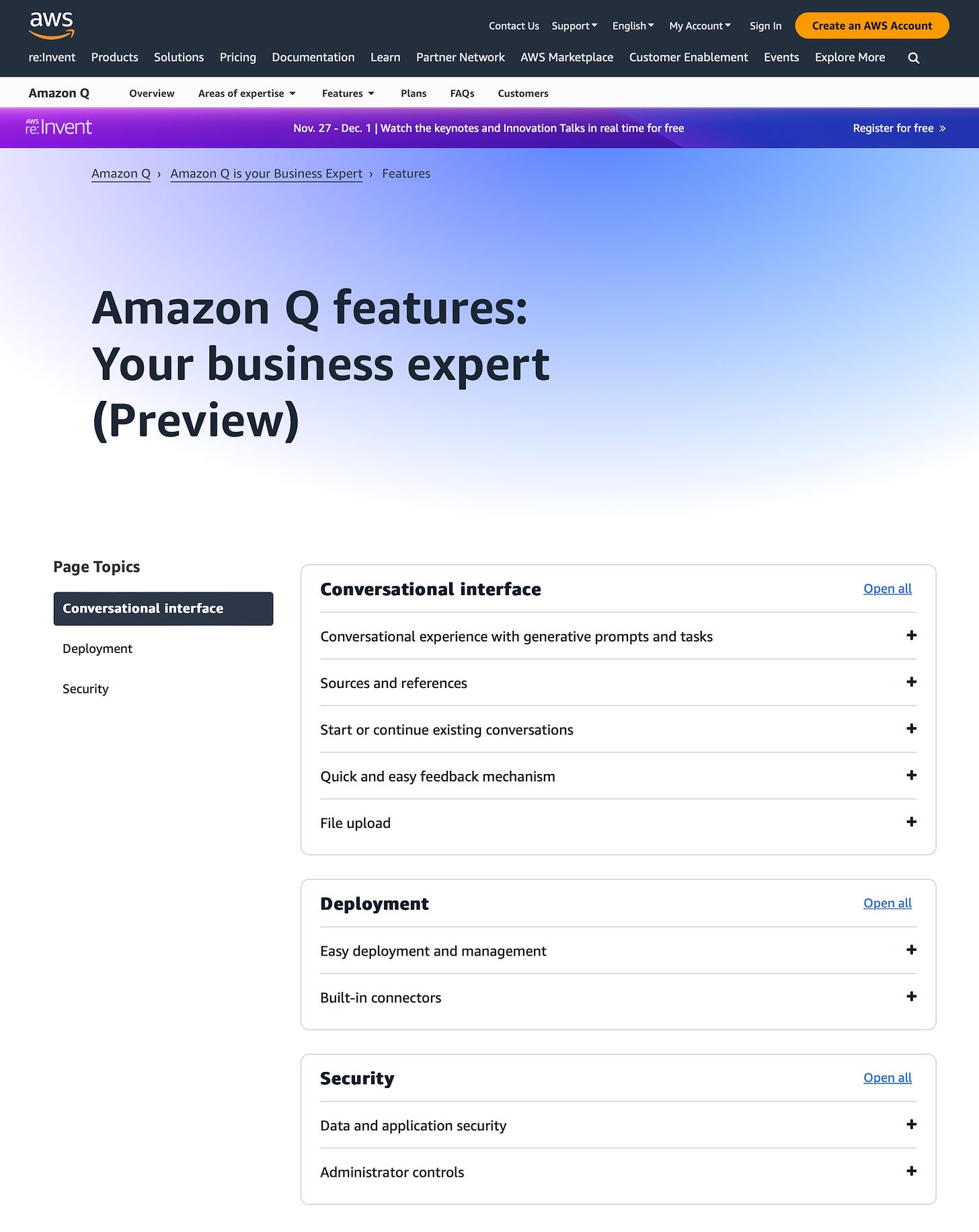 Explore how Amazon Q can help unlock more value from your enterprise knowledge