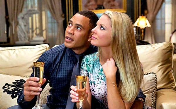 empire black white couple drinking recap 2015