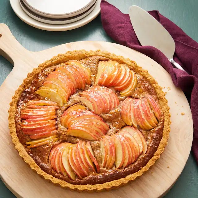 Apple Pecan Tart 