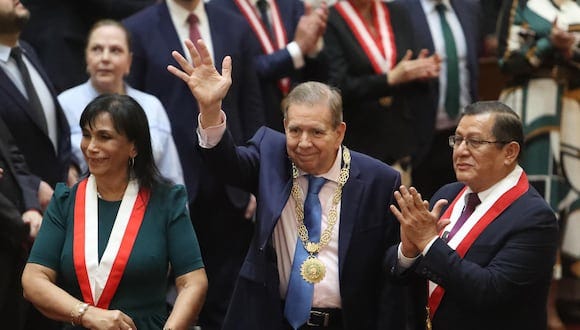 La ceremonia, encabezada por Eduardo Salhuana, se realizará tras su recibimiento con honores en Palacio de Gobierno por la presidenta Dina Boluarte. Fotos: Julio Reaño/@photo.gec