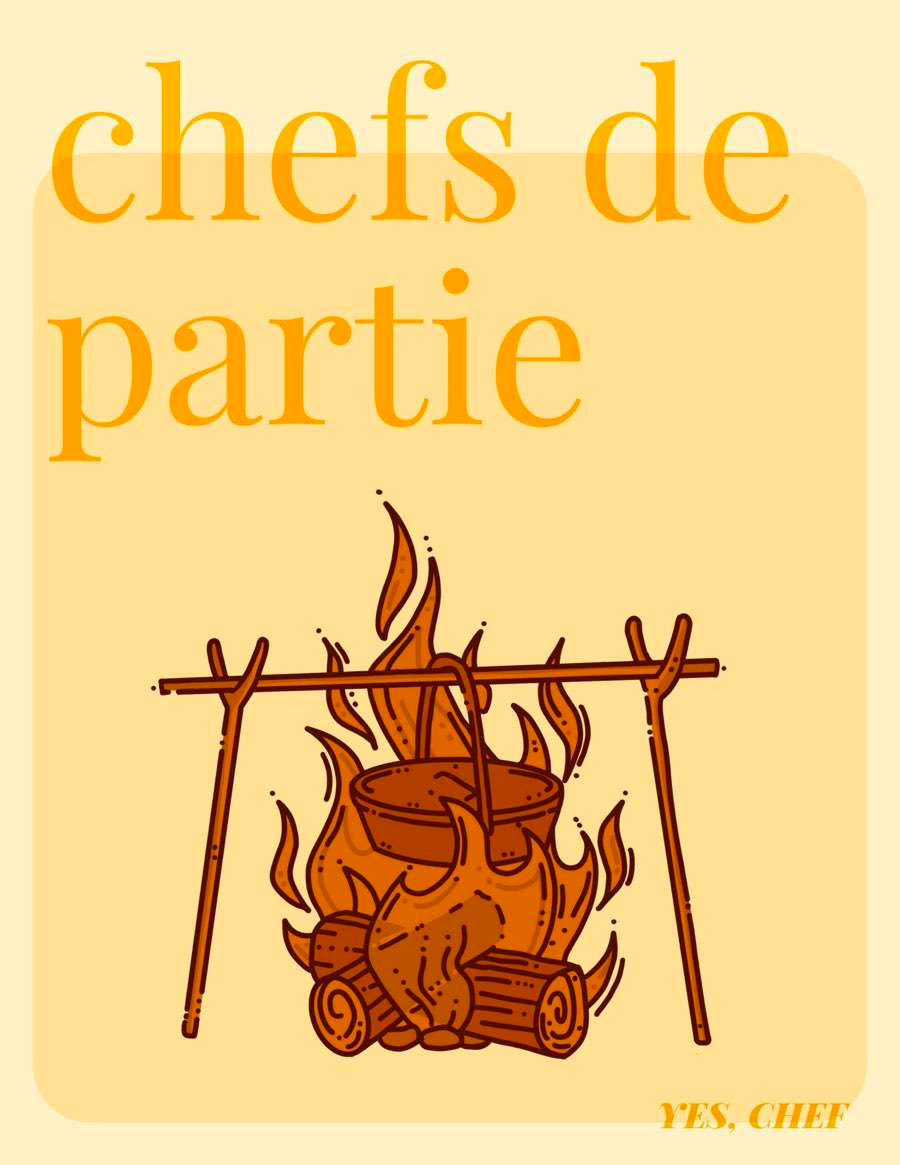 Cover to Chefs de Partie