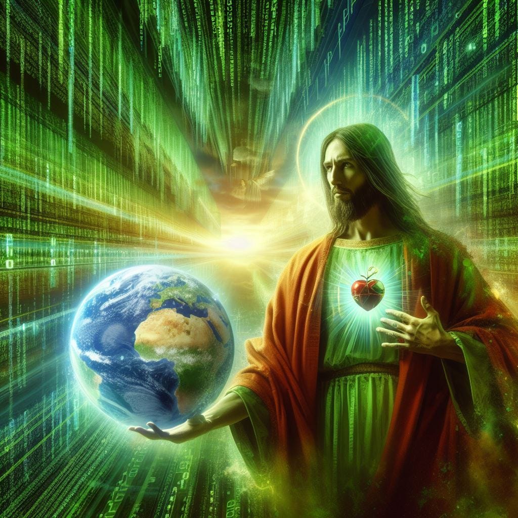matrix jesus religion simulation theory