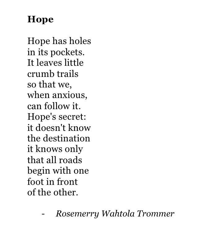 Rosemerry Shares "Hope" with Scholastic - Word Woman