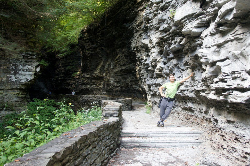 Rocks and stuff in Watkins Glen.