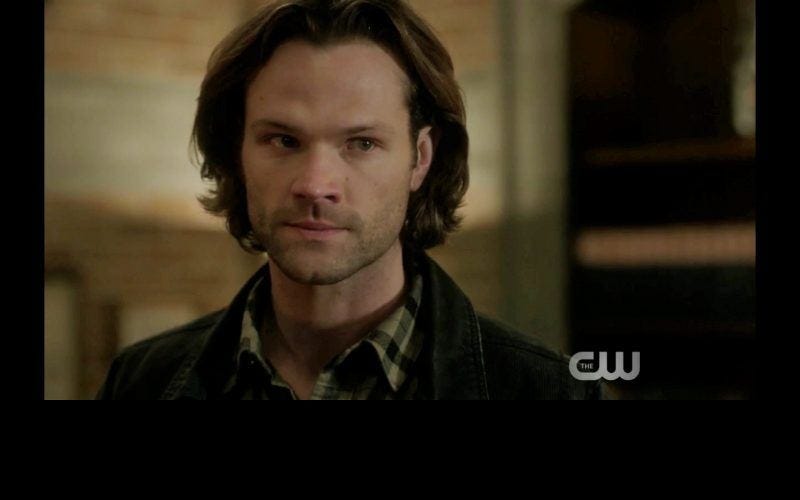 sam winchester angry dean leaving him supernatural the thing